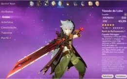 Genshin Impact - Venti + Zhongli + Tumulo do Lobo + Ganyu
