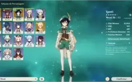 Genshin Impact - Venti + Zhongli + Tumulo do Lobo + Ganyu