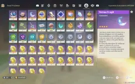 ✨ Conta Genshin AR 59 - 16 Perso. 5* e mais! Veja Descrição!