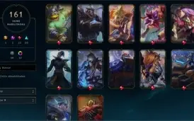 Conta 161 skins, gold 3