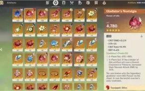 Genshin Impact [AR 46 - NA] Diluc+QiQi+Venti+Jean+Childe