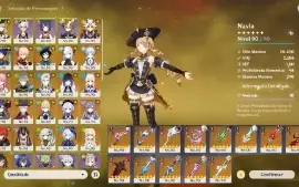GENSHIN IMPACT - AR60, 42T5⭐Furina + Bis, Kokomi + Bis,Ayaka
