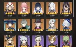 GENSHIN IMPACT - AR60, 42T5⭐Furina + Bis, Kokomi + Bis,Ayaka