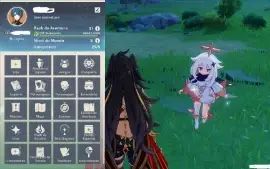 Genshin impact ar 31 Dehya+Ayaka+Hutao+Jean+Espada celestial