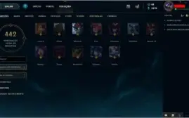 CONTA LVL 159 | 65 SKINS | 132 CHAMPS | OURO 2