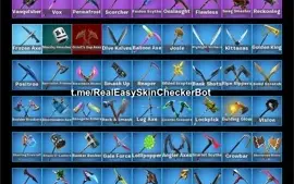 Conta de fortnite com 86 skins.