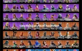 Conta de fortnite com 86 skins.