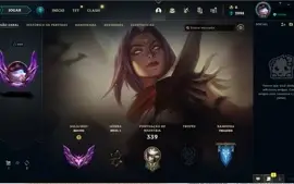 CONTA MESTRE!!! 148 CHAMPIONS//106 SKIN MMR ALTO!!! LV 284!!