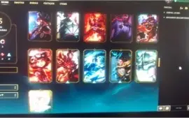 Vendo Conta de League of  Legends , conta desda season 3