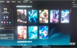 Vendo Conta de League of  Legends , conta desda season 3