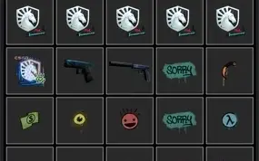 Conta csgo com 4 medalhas + patente xerife