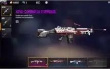 Vendo conta de Free fire, com barbinha, angelical azul😄