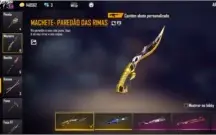 Vendo conta de Free fire, com barbinha, angelical azul😄