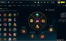 CONTA PRATA 4 SOLO/DUO, FLEX UNRANKED, LVL 342, 139 SKINS