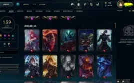 CONTA PRATA 4 SOLO/DUO, FLEX UNRANKED, LVL 342, 139 SKINS