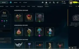 CONTA PRATA 4 SOLO/DUO, FLEX UNRANKED, LVL 342, 139 SKINS