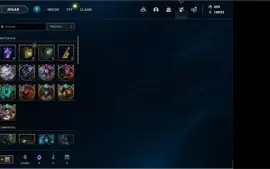 Conta league of legends, 1326 skins