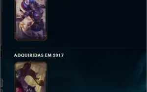 Conta LOL Gold 3 (plat 3 TFT) c/ Twitch Medieval