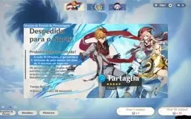 Conta AR 37 com Jean, Qiqi e Razor Valor negociável