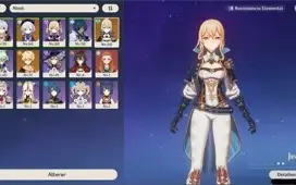 Conta AR 37 com Jean, Qiqi e Razor Valor negociável