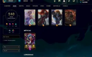 Conta Lol 2016 // Lvl 683, 240 Skins, 4 Ultimates, Mestre+++