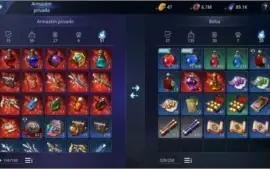 Negociavel Conta mir4 LVL 81 116k Power5 pets epicos