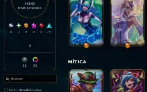 Conta league of legends lvl 223, 149 skins (2 ultimates)