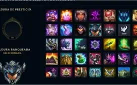 CONTA PRATA 1 COM SKINS LEGAIS