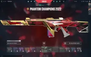 Conta Valorant - Phatom (Champions) 2022 - 1 Passe completo