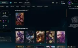 Conta Platina League of Legends