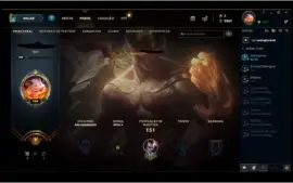 CONTA LOL NIVEL 107 MMR GOLD 27 SKIN