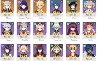 CONTA GENSHIN AR58 ⭐13 LENDÁRIOS⭐JEAN C6 HUTAO KLEE ZHONG+