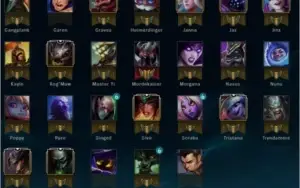 Conta LoL Platina V barata !!