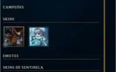 Conta LoL Platina V barata !!