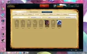 conta lol platina