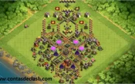 CLASH OF CLANS CV 10 LVL 129
