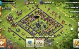 CV 9 mal upada com lava hound e aceleracao com troca de nick