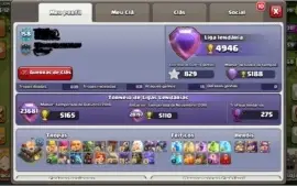 Vendo Conta Clash of Clans Cv11 Maximizado