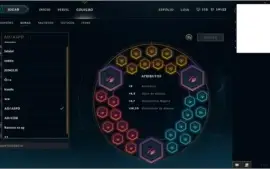 Conta Diamante IV, 42 skins, 100+ campeões, 12 páginas runas