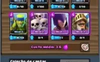 Conta Clash Royale Arena 4 nível 5.