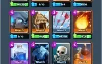 Conta Clash Royale Arena 4 nível 5.