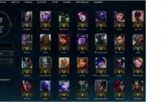 Conta De Lol P3 , 65 Champs , 19 Skins