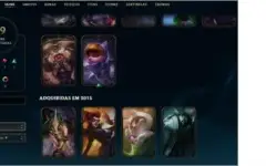 Conta De Lol P3 , 65 Champs , 19 Skins