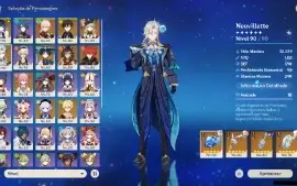 GENSHIN IMPACT AR57,16T5⭐Neuvillette + Bis,Scaramouche + Bis