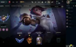 Conta lol diamante 4, Honra 5 10 skins e 53 champs