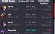 CONTA LEAGUE OF LEGENDS DIAMANTE 2