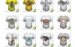1000 Estampas Vetorizadas Em Corel Draw Para Camisetas