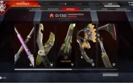 CONTA APEX LEGENDS COM HERANÇA DO OCTANE E TODAS EDIÇÕES