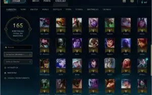 Conta Unranked Lvl 32 Com 10 Skins Estou Upando pra Gold
