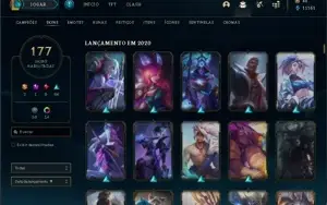Conta DIAMANTE 4 COM 177 SKINS